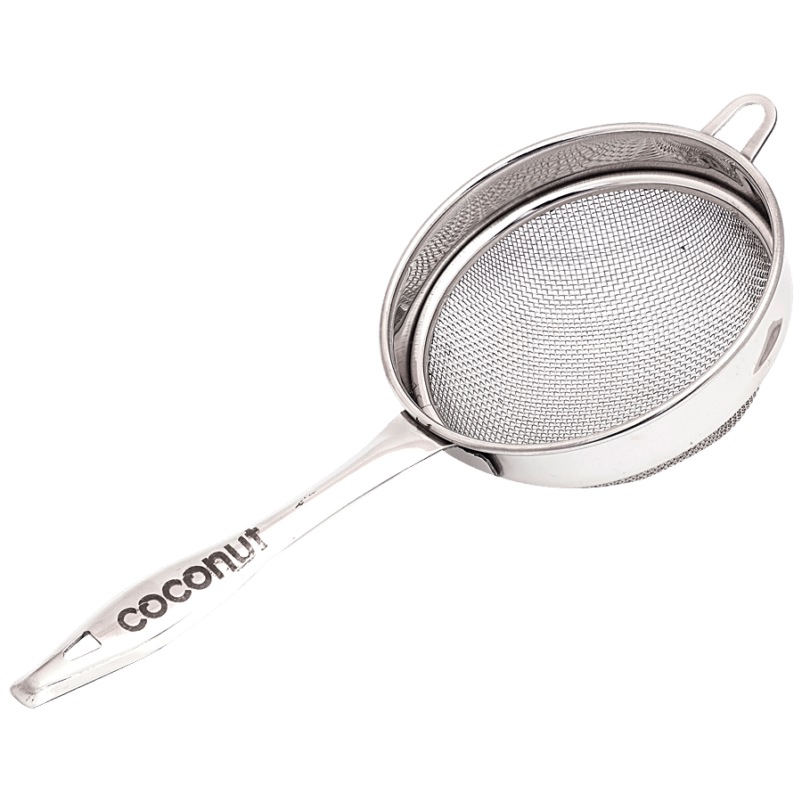 Coconut Stainless Steel Juice Strainer - Stain Resistant