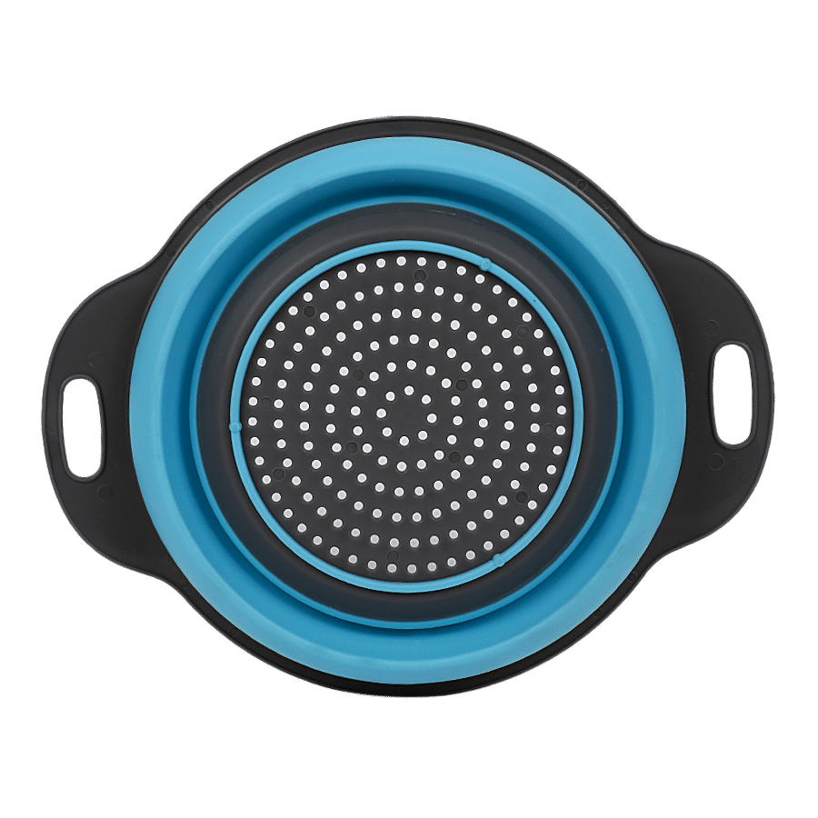 DP Collapsible Silicone Strainer - Blue