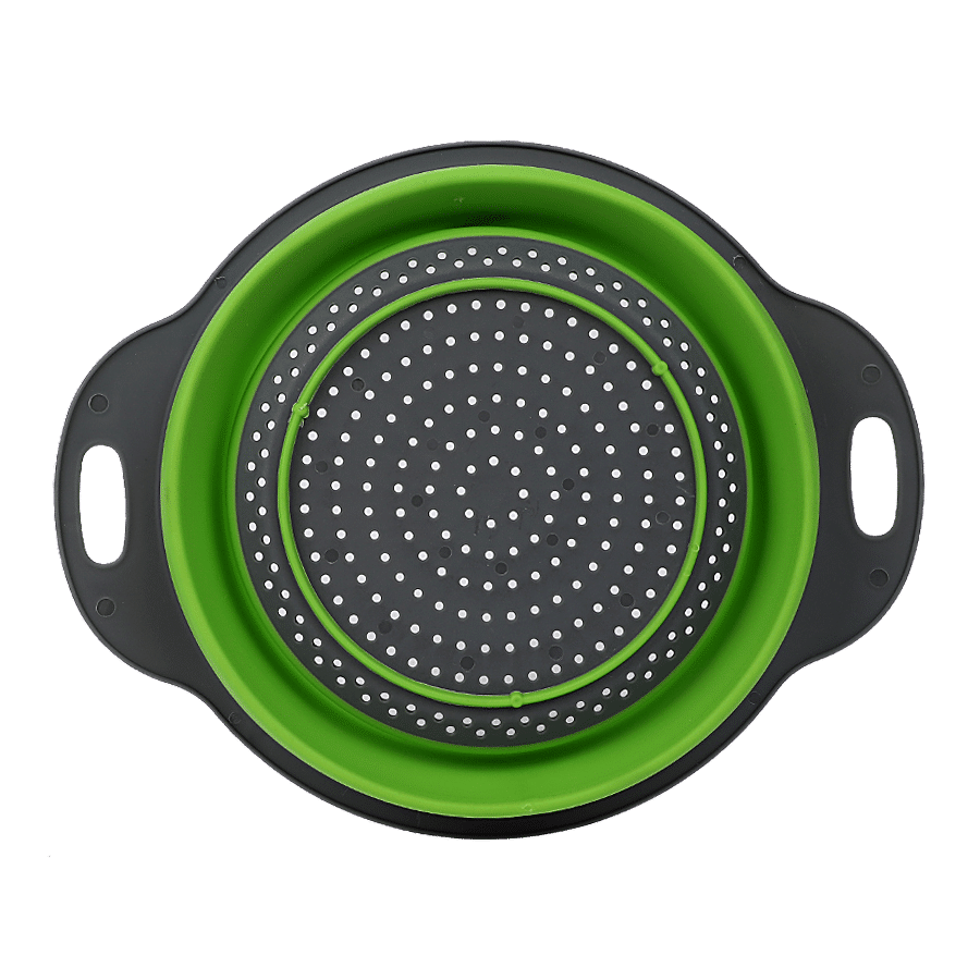 DP Collapsible Silicone Strainer - Green