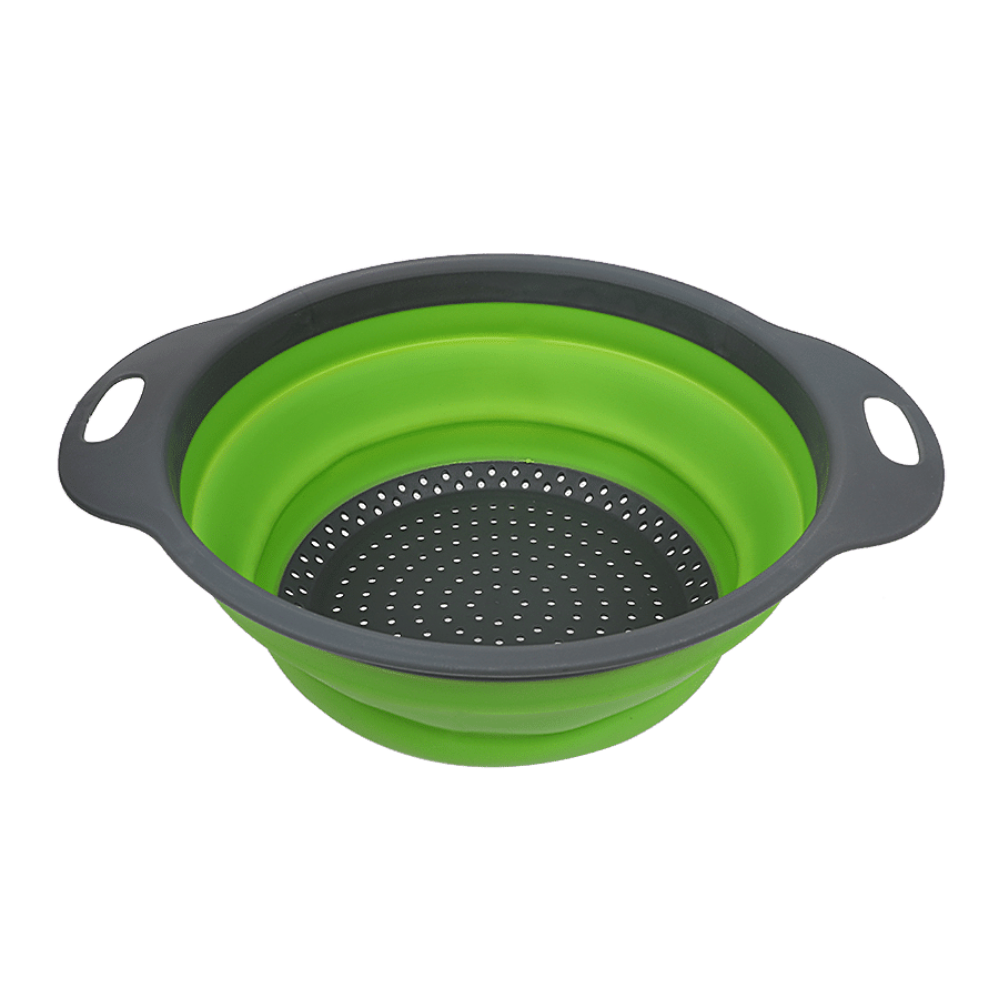 DP Collapsible Silicone Strainer - Green