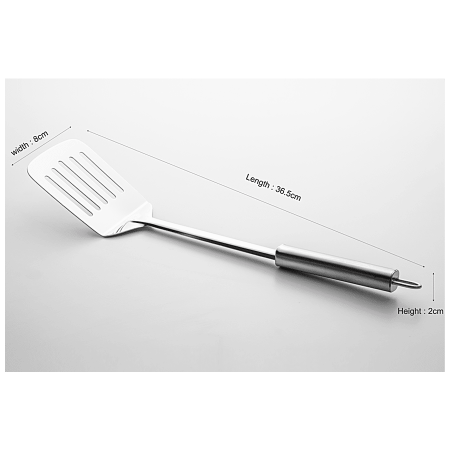 Elephant  Slotted Turner/Spatula - Steel