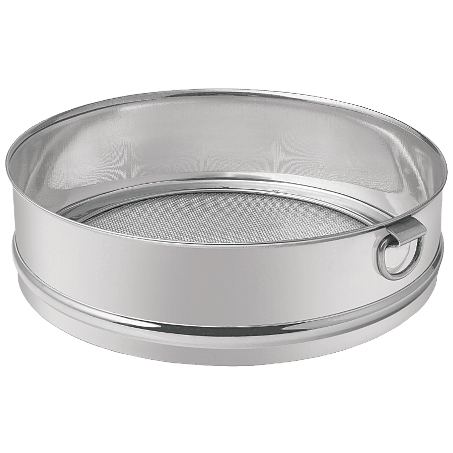 Elephant  Stainless Steel Atta & Maida Strainer/Channi - 18 cm