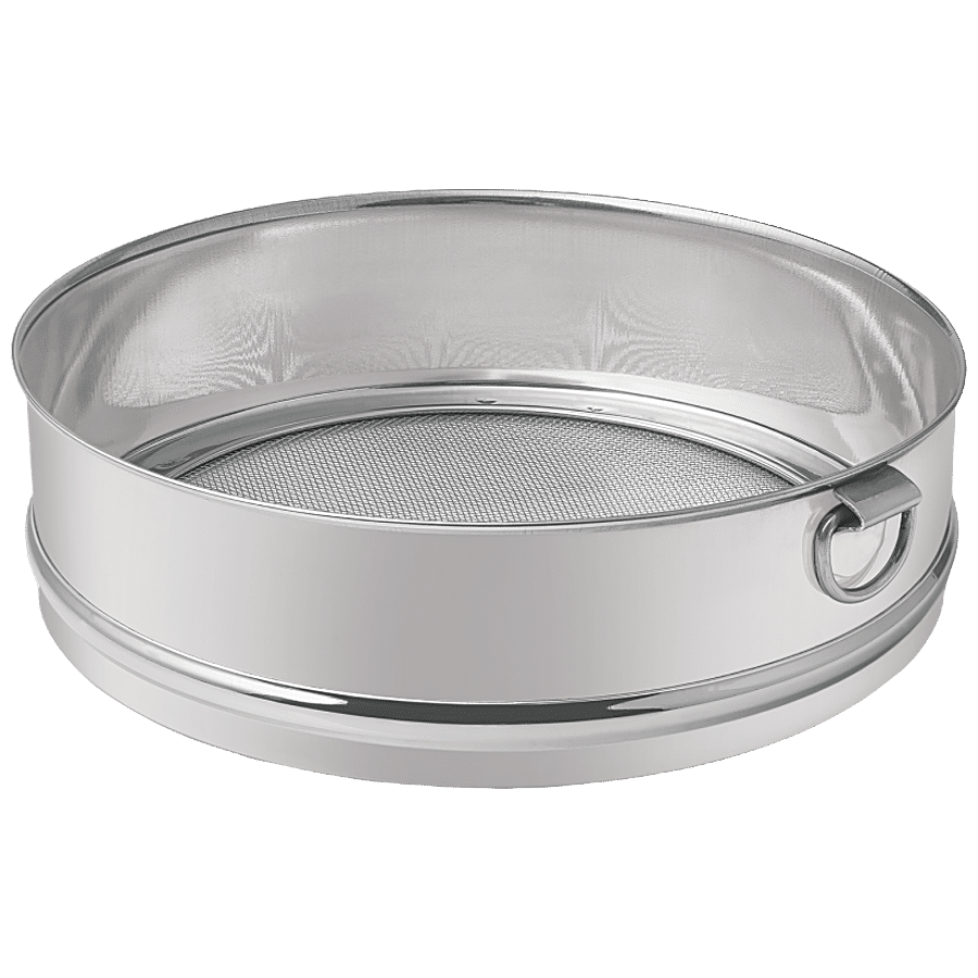 Elephant  Stainless Steel Atta & Maida Strainer/Channi - 20 cm