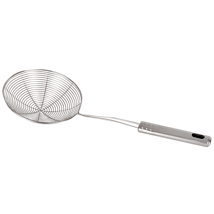 Elephant  Strainer Frying Jhara/Zara - Steel