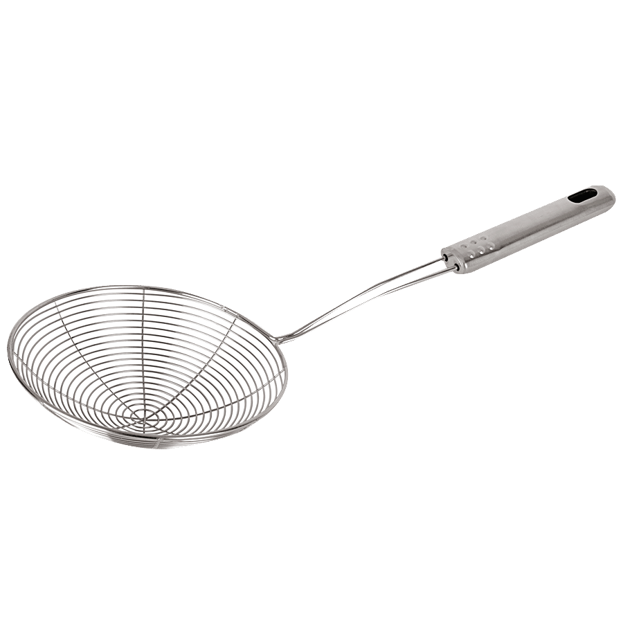 Elephant  Strainer Frying Jhara/Zara - Steel