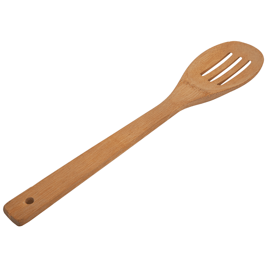 Fackelmann Bamboo Slotted Spoon