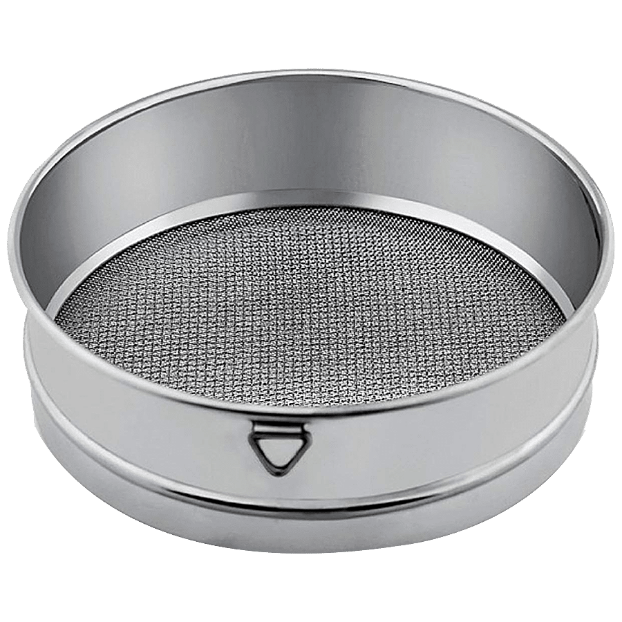 Kuber Industries Stainless Steel Flour Chalni/Sieves/Strainer Set - CTKTC038143