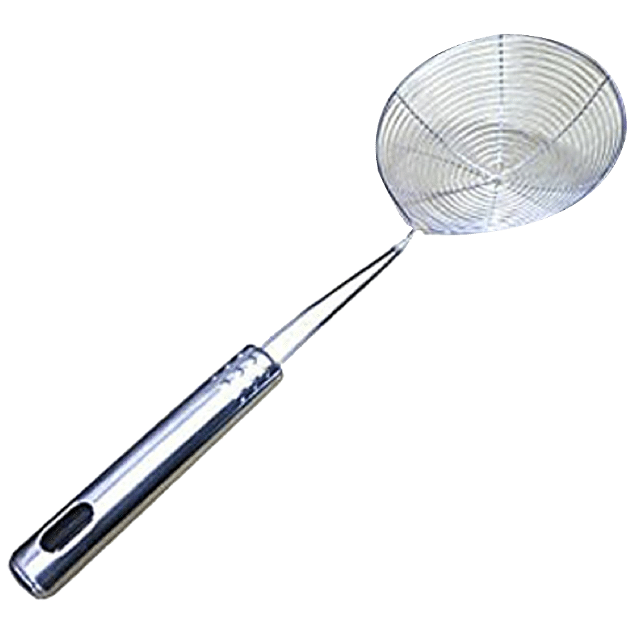 Kuber Industries Stainless Steel Puri Strainer Set - Code-STJ22