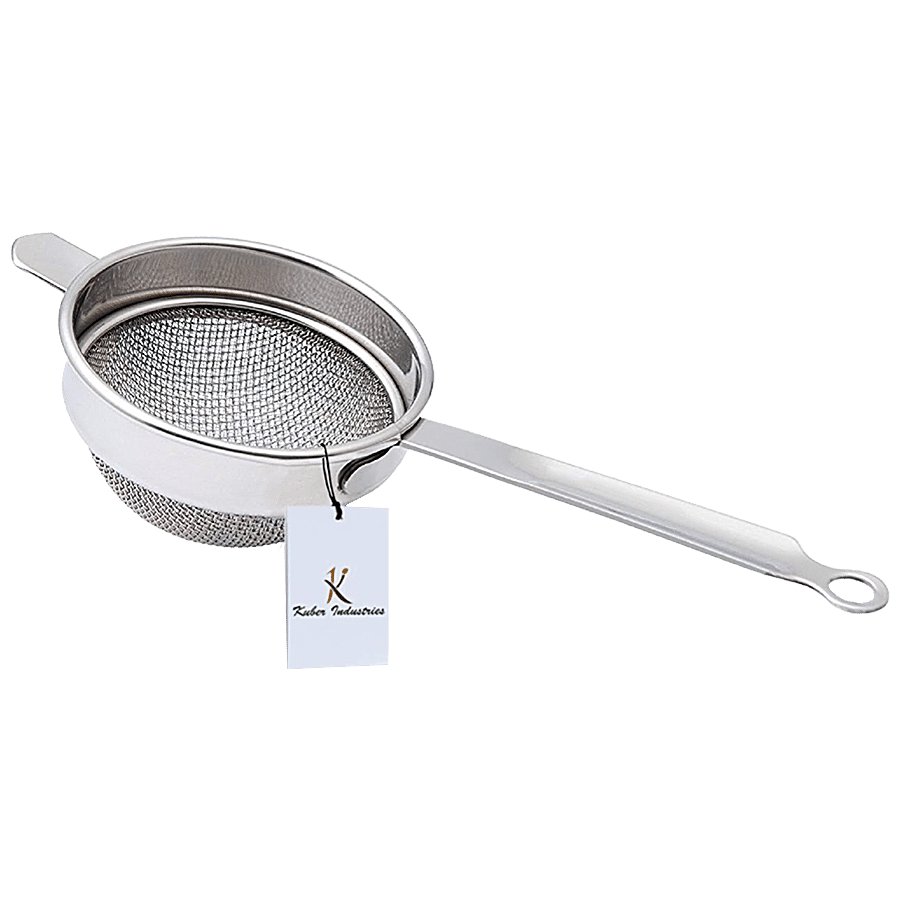 Kuber Industries Stainless Steel Tea Strainer/Chalni - Strong & Durable