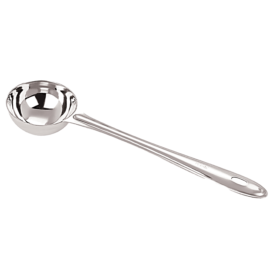 Petals Stainless Steel Cooking/Serving/Spoon - Soup/Dal/Sambar/Curry Ladle