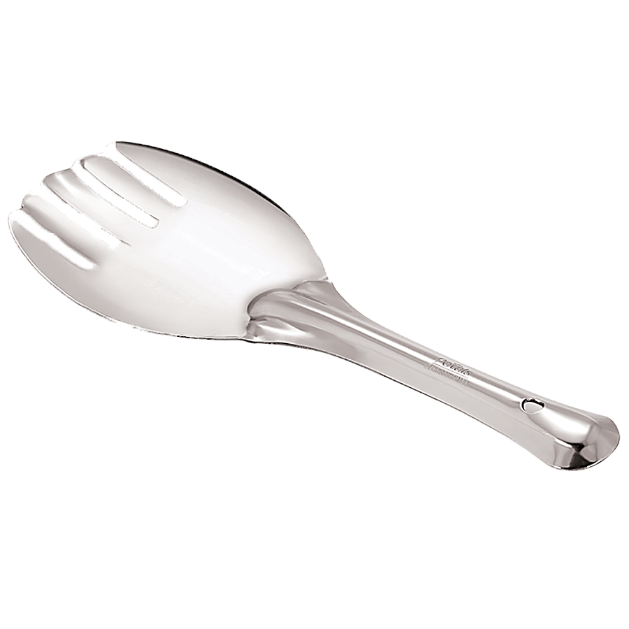 Petals Stainless Steel Cooking/Serving/Spoon Spatula - Rice Server