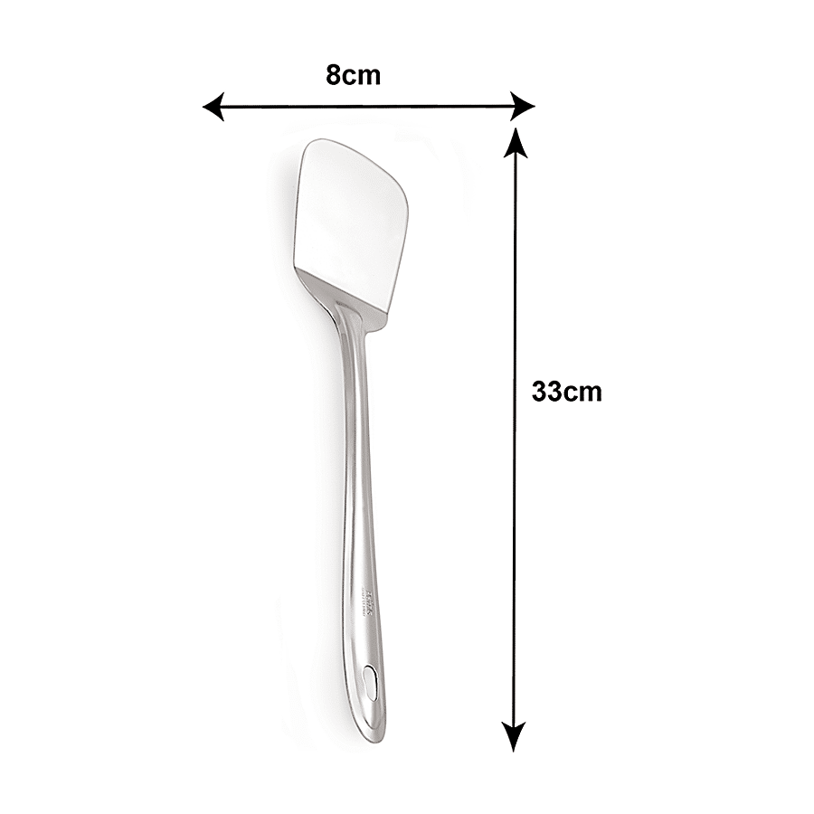 Petals Stainless Steel Cooking/Serving/Spoon/Spatula - Dosa Palta/Taveta/Turner