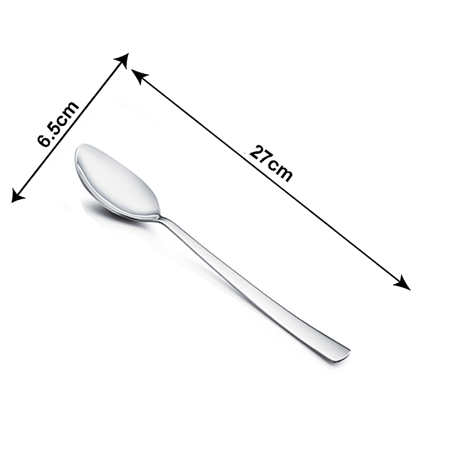 Petals Stainless Steel Heavy Cooking & Serving Multi Spoon - 27cm