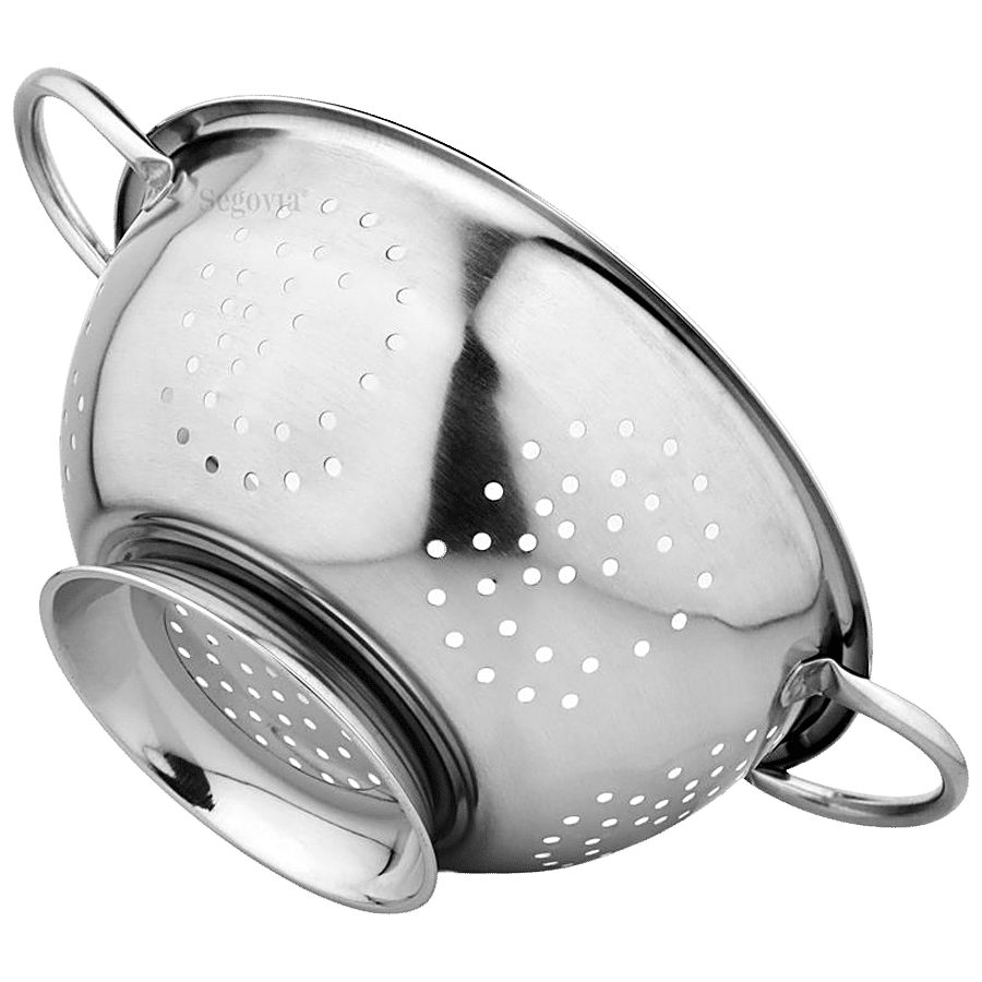 Segovia Stainless Steel Multipurpose Colander/Strainer - Durable