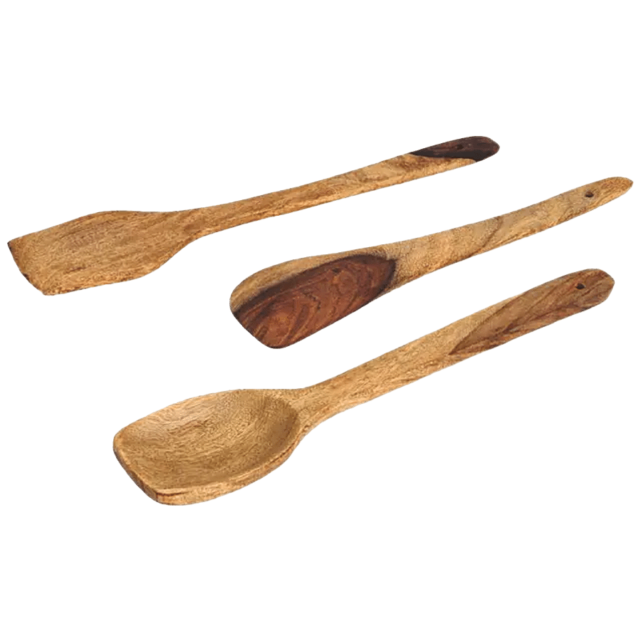 Wellberg Wooden Kitchen Tool Set - Unpolished