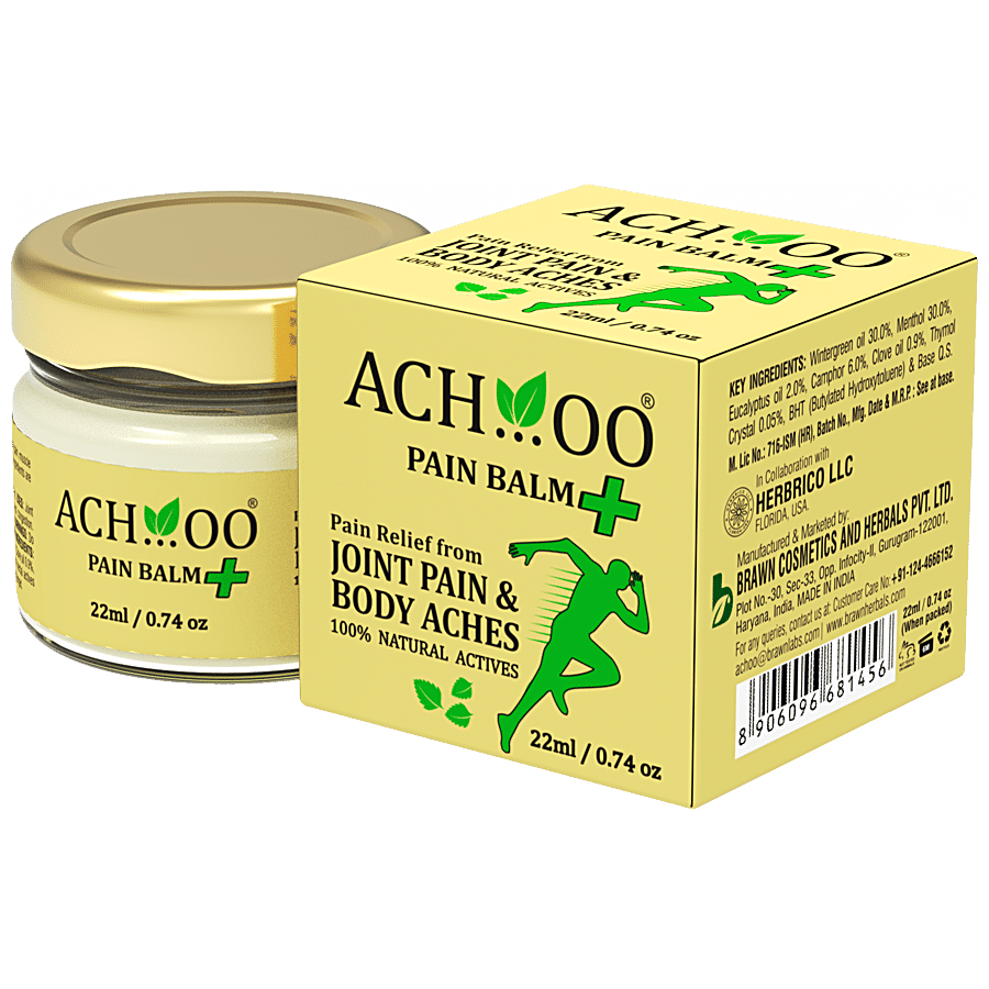 ACHOO Pain Balm Plus - Fast Relief From Joints