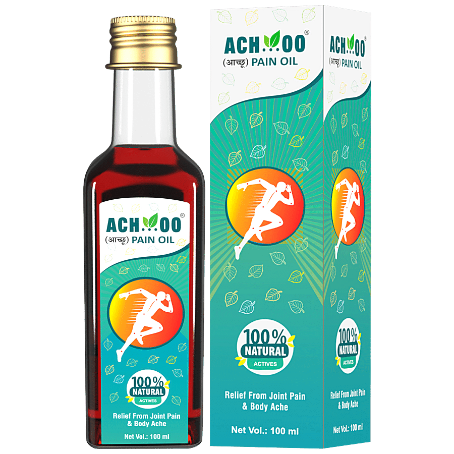 ACHOO Pain Relief Herbal Oil - Relieves Joint Pain