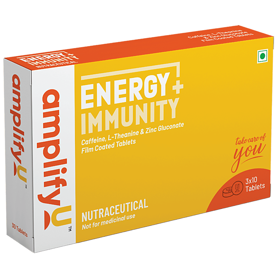 AMPLIFYU Energy Immunity Tablet - Caffeine