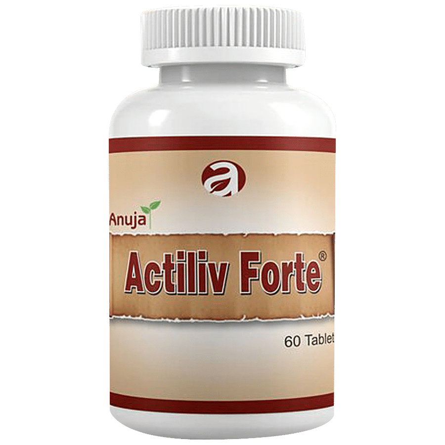 ANUJA  HERBACEUTICALS Actiliv Forte Tablets - Ayurvedic