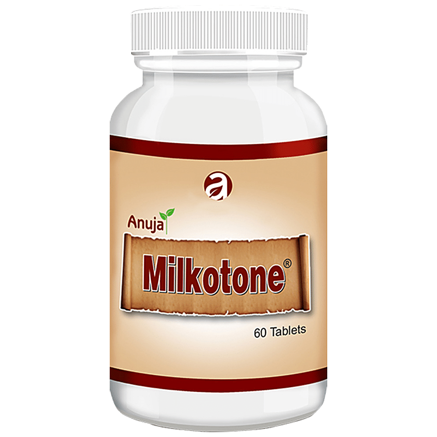 ANUJA  HERBACEUTICALS Milkotone Tablets - Ayurvedic