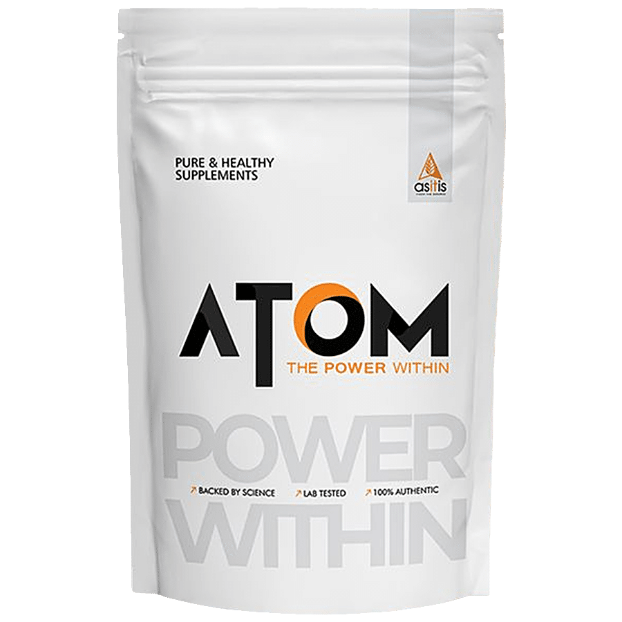 AS-IT-IS Nutrition ATOM Beginners Whey Protein - Increases Muscle & Body Strength