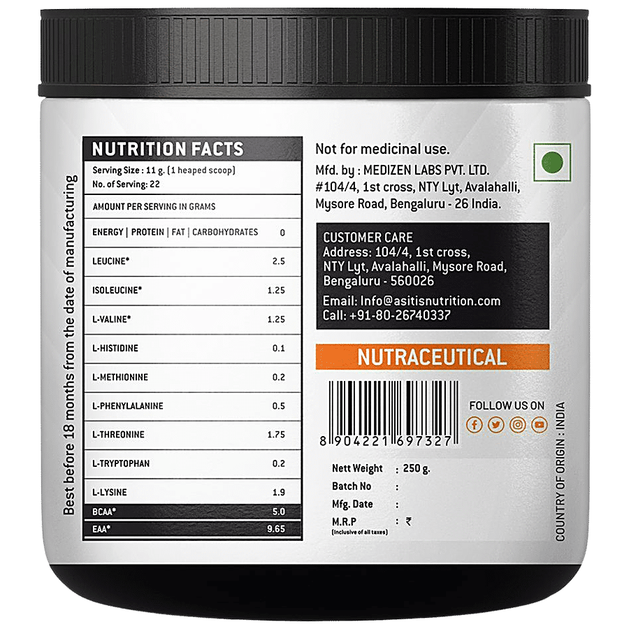 AS-IT-IS Nutrition ATOM EAA - Essential Amino Acids