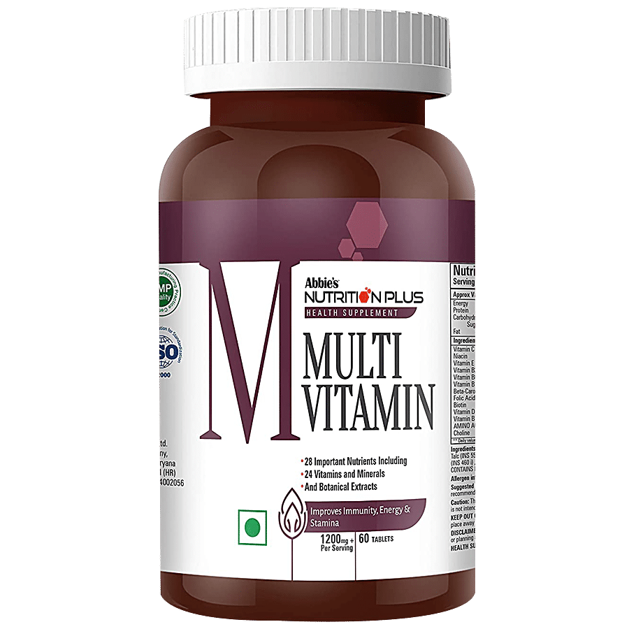 Abbies Nutrition Plus Health Supplement - Multi Vitamin