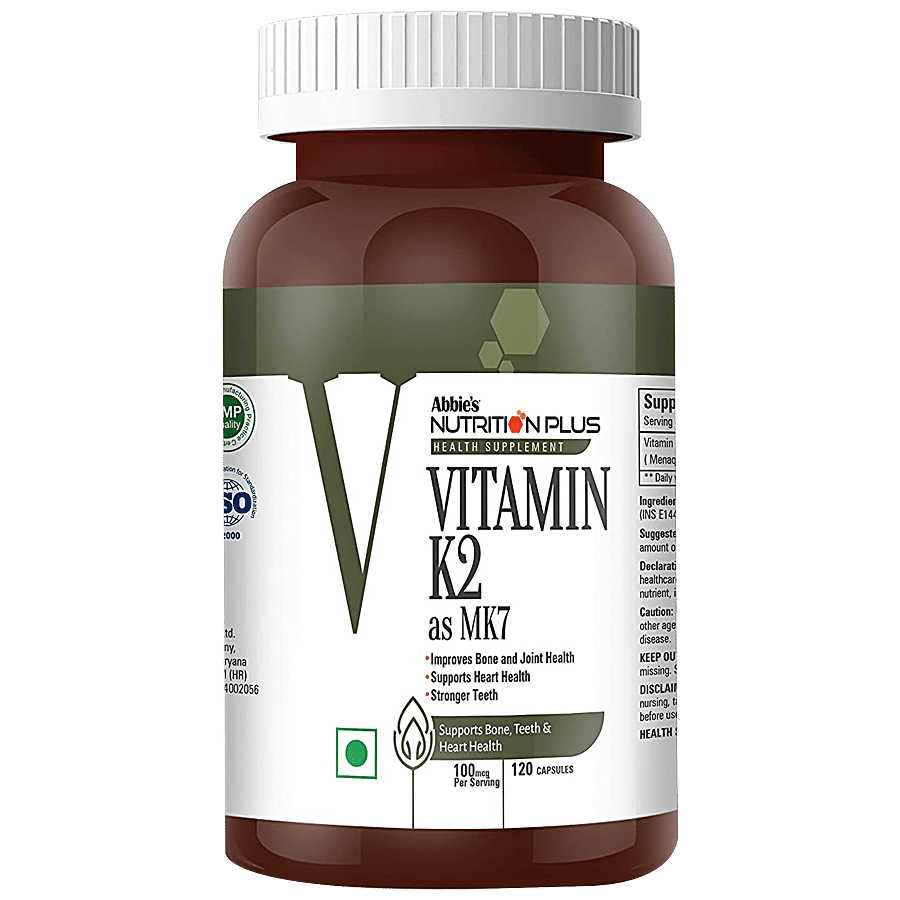 Abbies Nutrition Plus Health Supplement - Vitamin K2