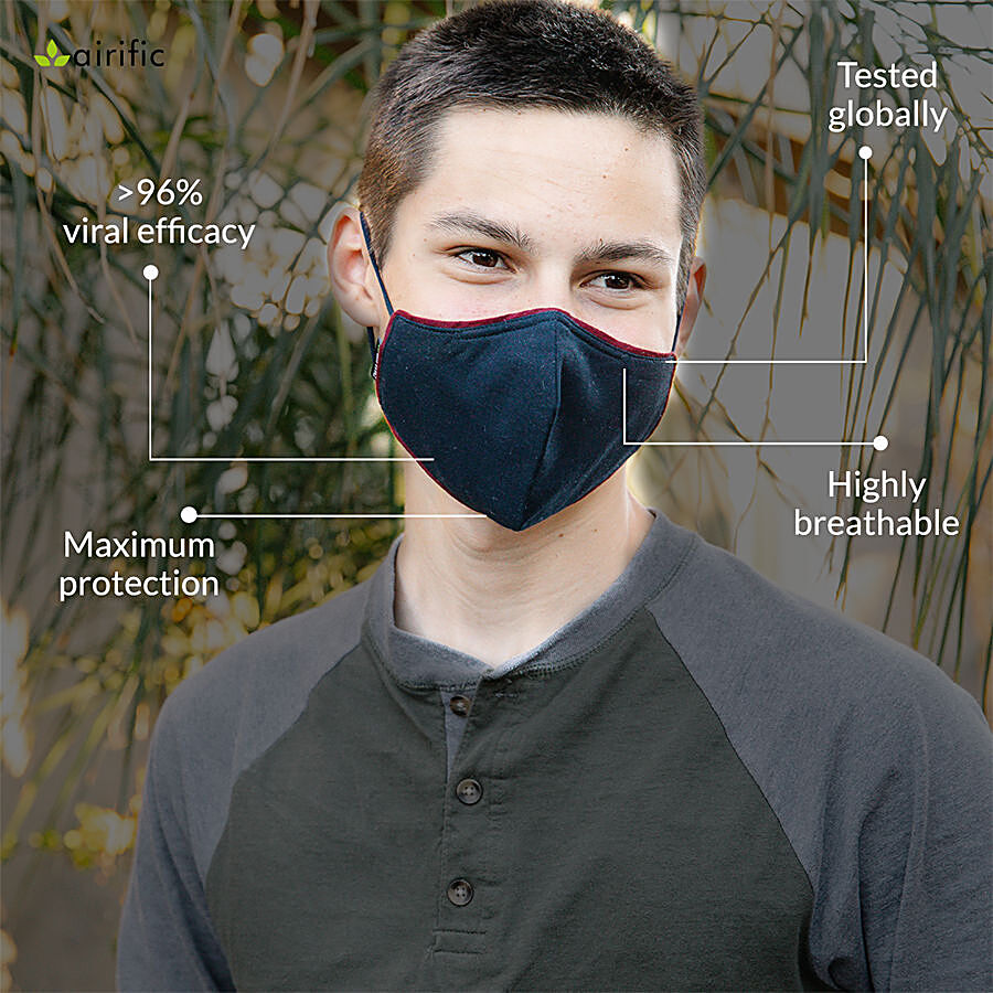 Airific N95 Face Mask 3 Layer - Reusable