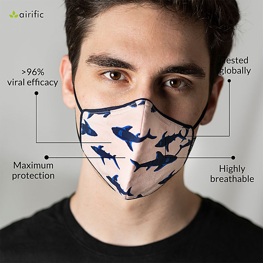 Airific N95 Face Mask 3 Layer - Reusable