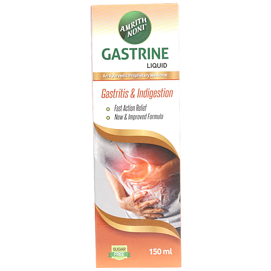 Amrith Noni Gastrine Liquid - For Gastritis & Indigestion