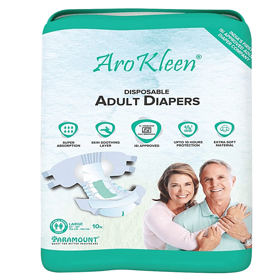 Aro Kleen Disposable Adult Diapers - Large