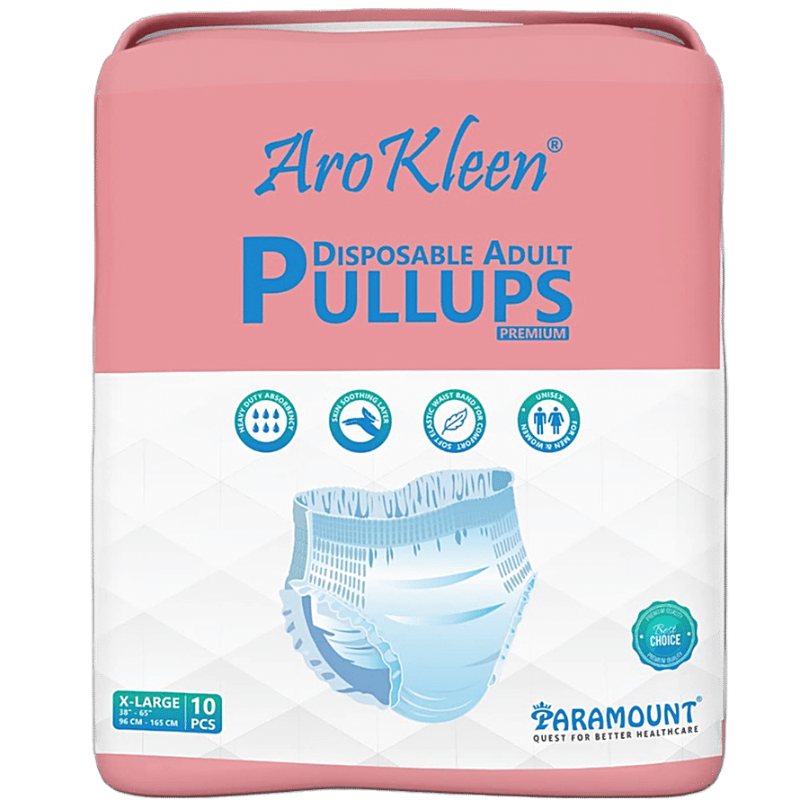 Aro Kleen Premium Disposable Adult Pull-Up Diapers - XL