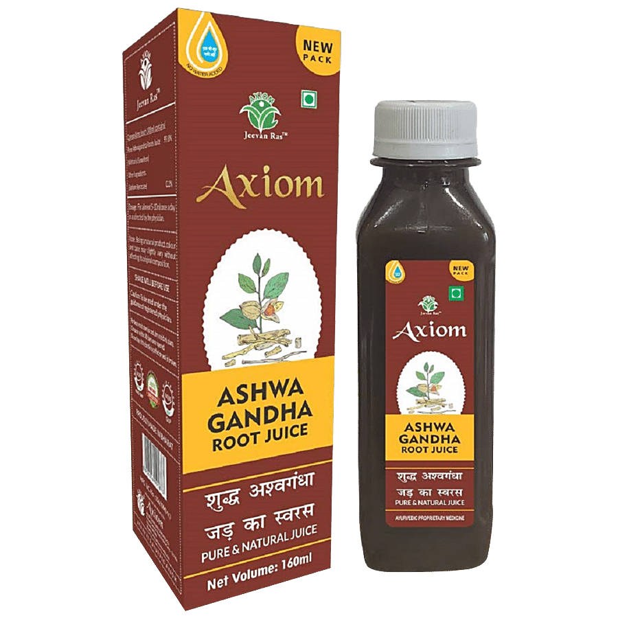 Axiom Ashwa Gandha Root Juice - Pure & Natural