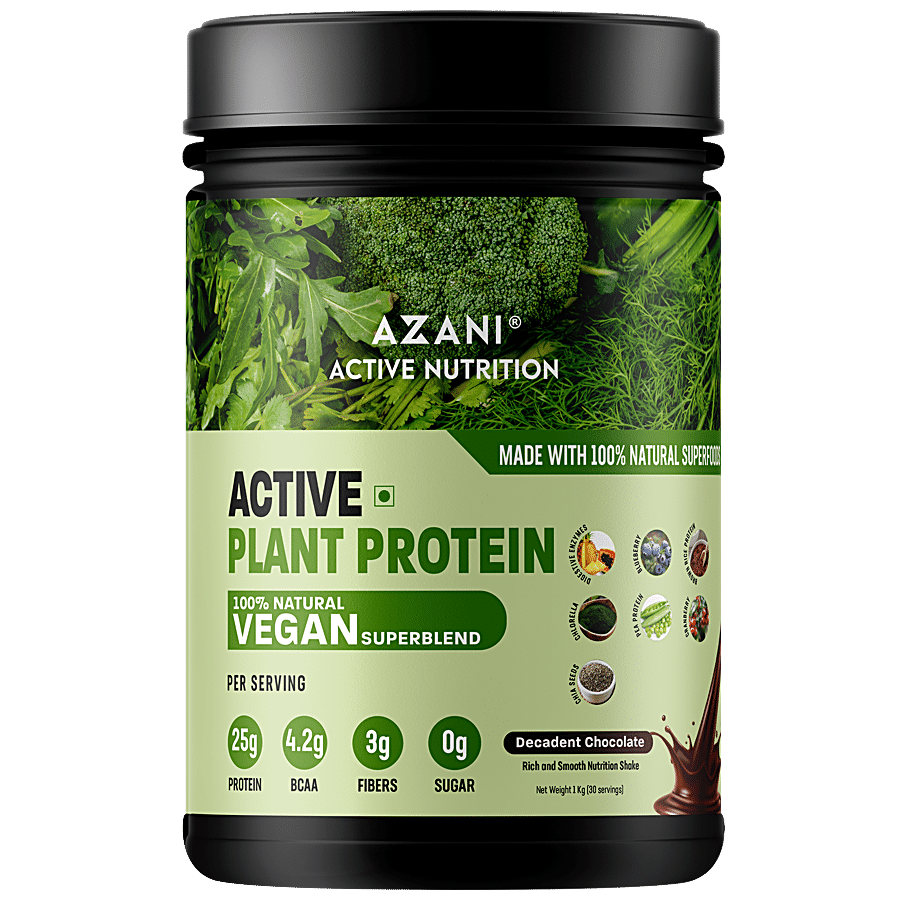 Azani Active Nutrition Active Plant Protein - Decadent Chocolate