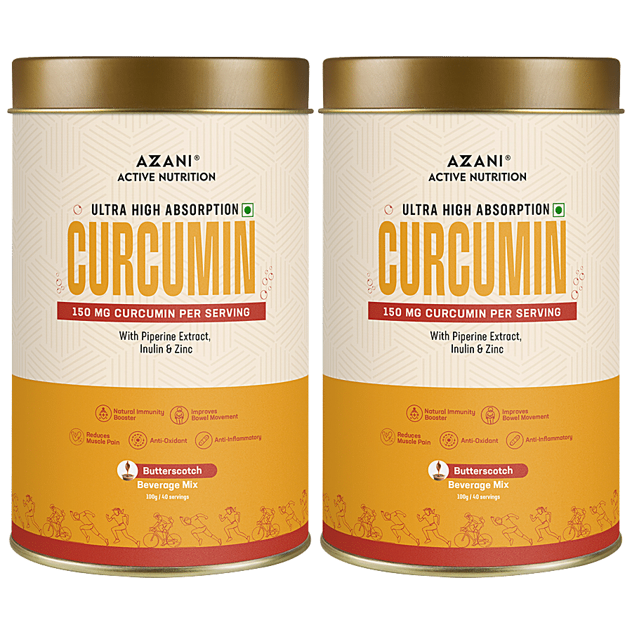 Azani Active Nutrition Curcumin Beverage - Butterscotch