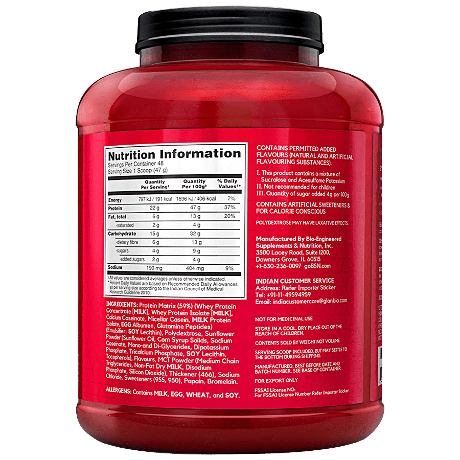 BSN BSN Syntha 6 Protein Powder - Vanilla Ice Cream