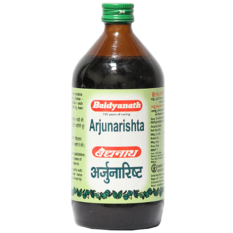 Baidyanath Arjunarishta Syrup - For Heart Care