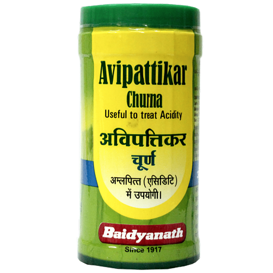 Baidyanath Avipattikar Churna - For Hyper Acidity & Digestion