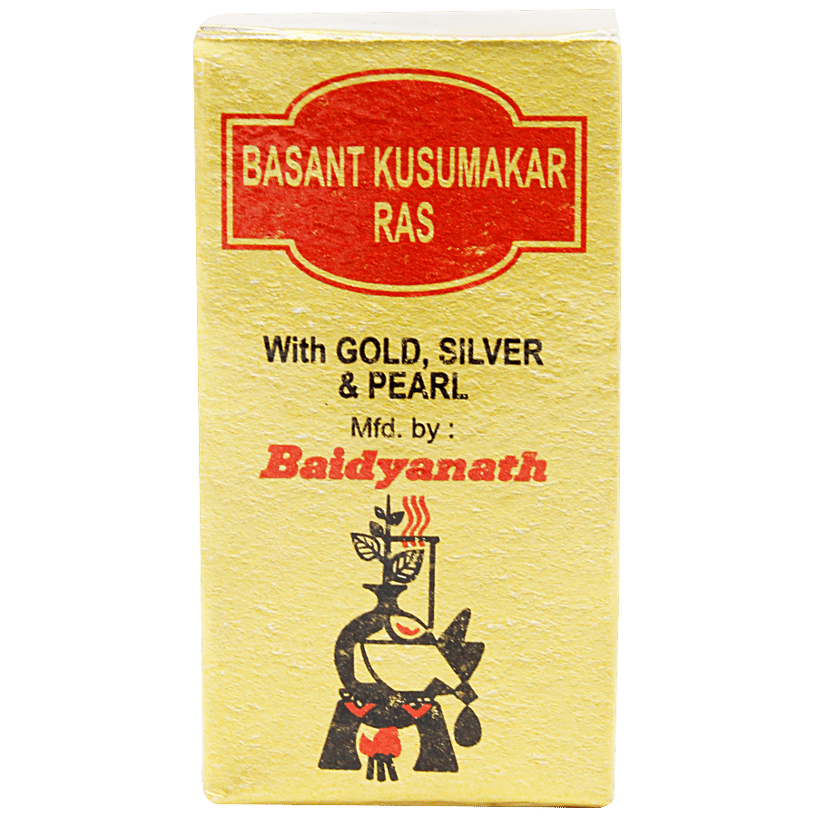 Baidyanath Basant Kusumakar Ras With Gold