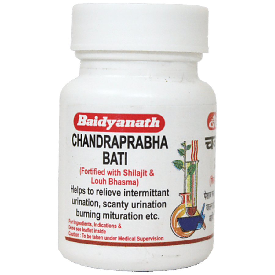 Baidyanath Chandraprabha Bati - For Urinary Tract Related Issues