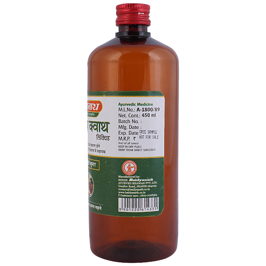 Baidyanath Jhansi Ayush Kwath Liquid