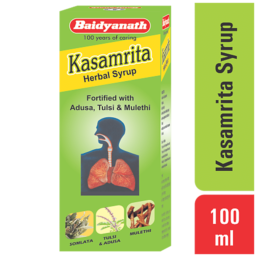 Baidyanath Kasamrit Herbal Tonic - For Cough & Cold