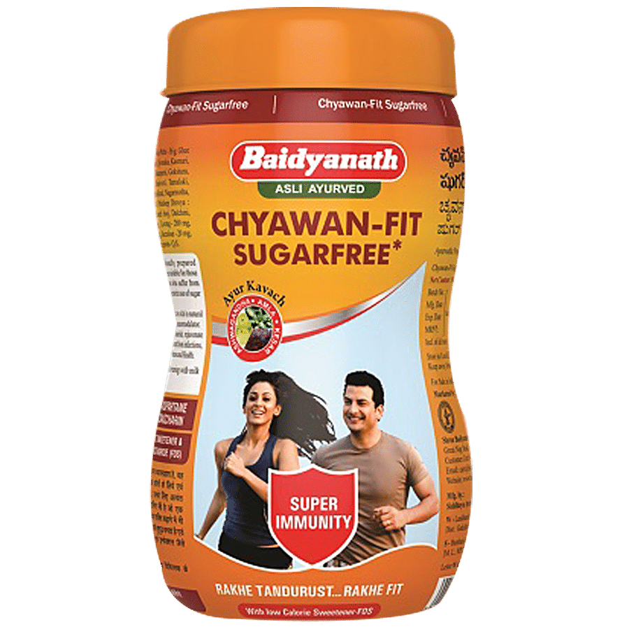 Baidyanath Nagpur Chyawan Fit - Natural & Sugarless Immunity Booster With No Added Sugar