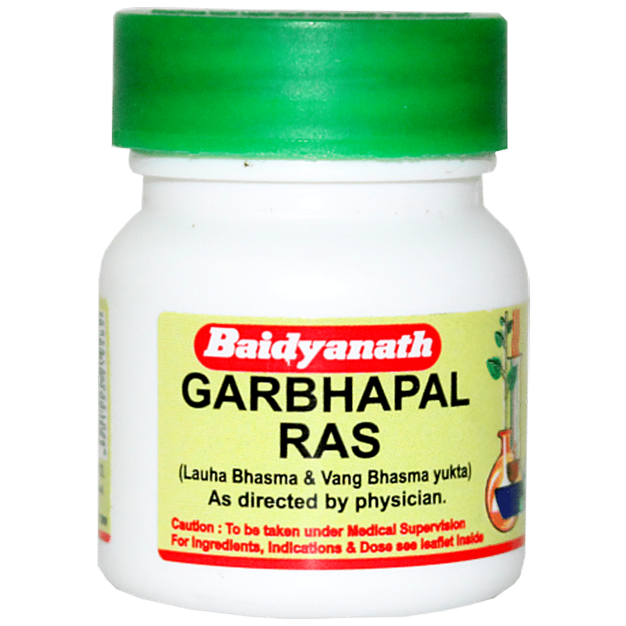 Baidyanath Nagpur Garbha Chintamani Ras Tablets - Women's Wellness