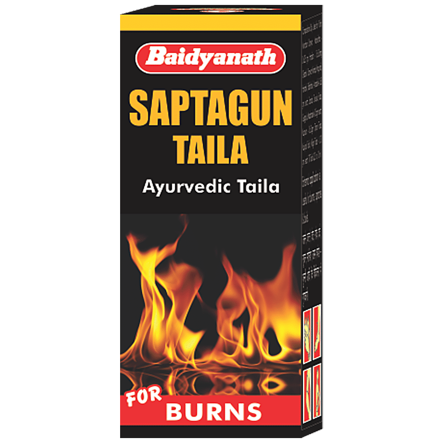 Baidyanath Saptgun Oil - For Burns