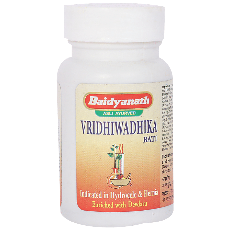 Baidyanath Vridhiwadhika Bati Tablet - Improves Digestion & Absorption Of Nutrients