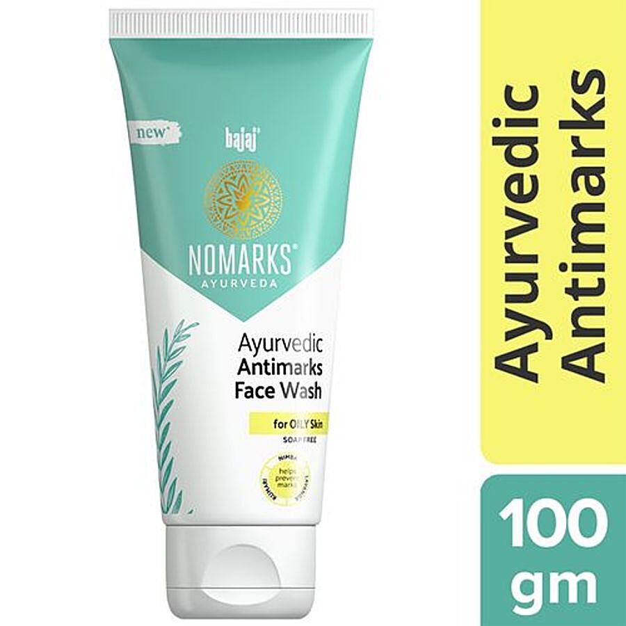 Bajaj Nomarks Ayurvedic Antimarks Face Wash - Helps Prevent Marks