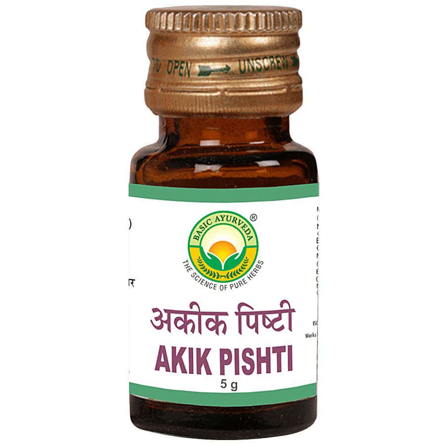 Basic Ayurveda Akik Pishti -