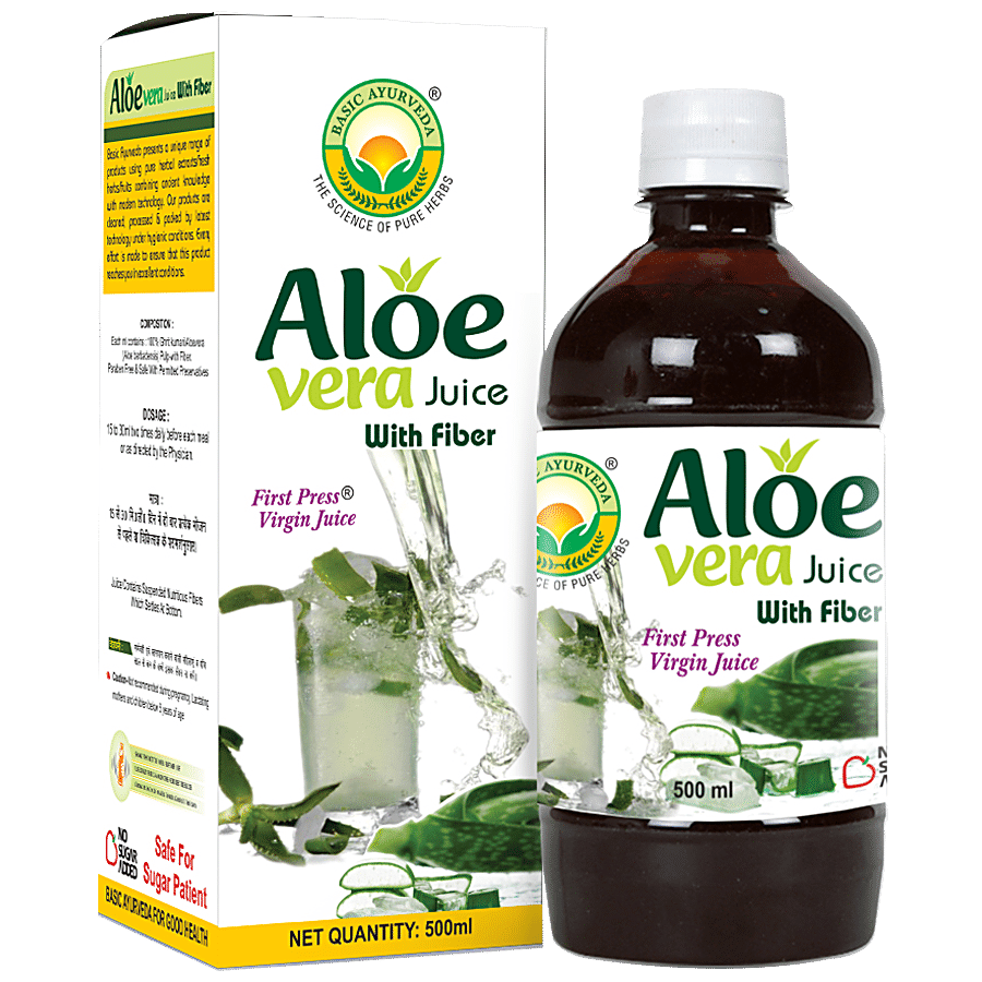 Basic Ayurveda Aloe Vera Juice - Organic